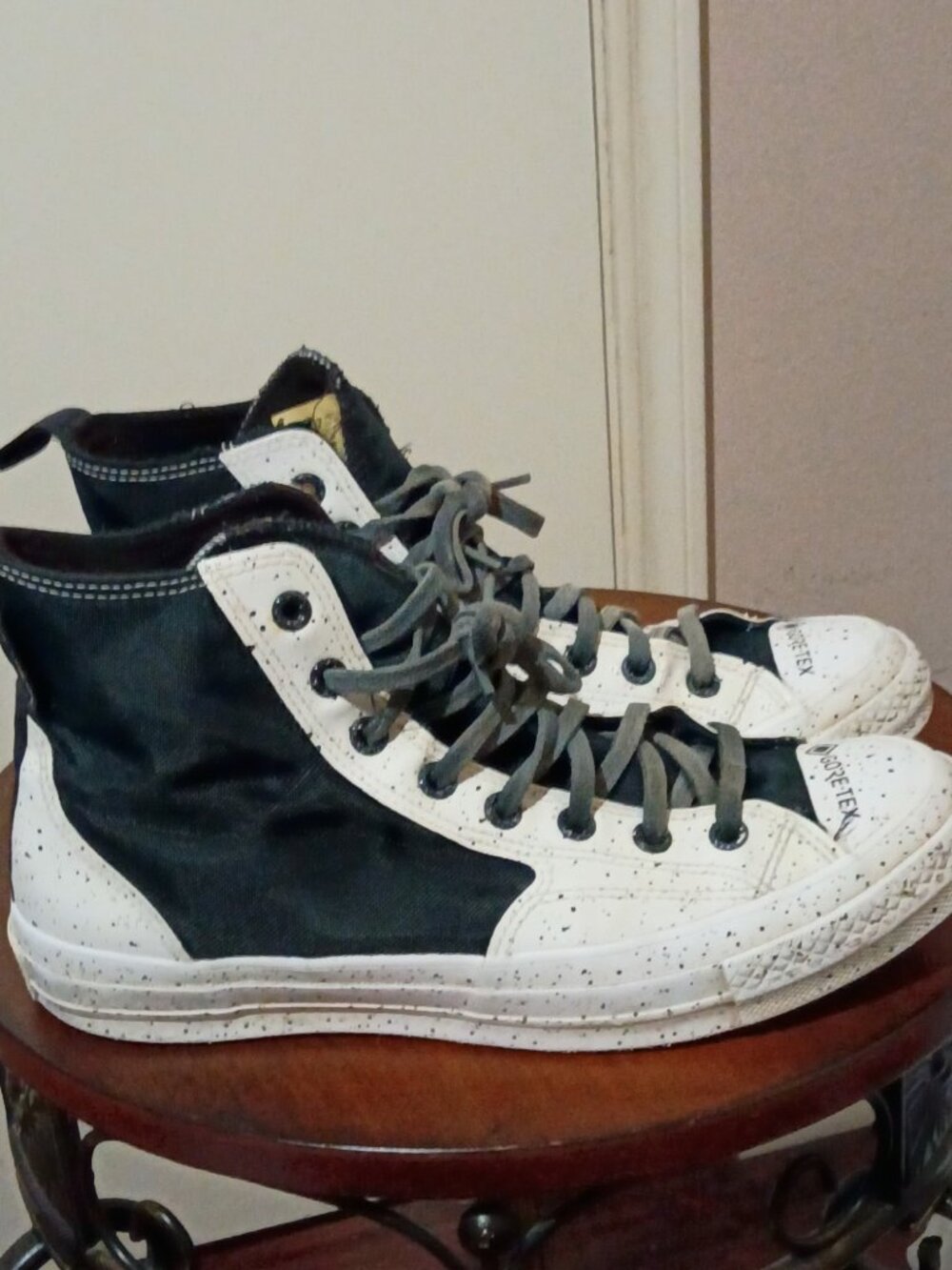 Chuck 70 Converse High GORE-TEX Black Clear Speckled 165939C Men's 9 Women's 11